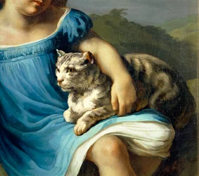 Louise Vernet em criança ...