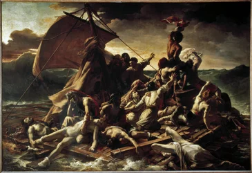 A jangada da Medusa - óleo sobre tela