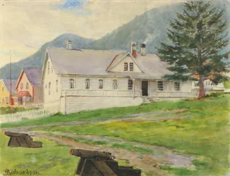 Casa do ex-governador, Sitka, 1905.