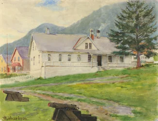 Antiga Casa do Governador, Sitka, 1905