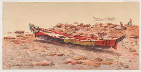 [Canoa Noroeste], provavelmente 1884-86 ou
1903-14 (aguarela sobre papel)
