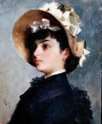 Retrato de uma jovem senhora