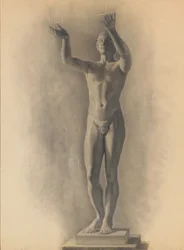Estudo da figura masculina, 1875