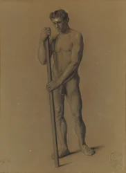 Estudo da figura masculina, 1875