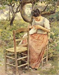 A costureira, c.1891