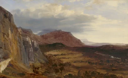 Vista de Saleve, perto de Genebra, 1834.