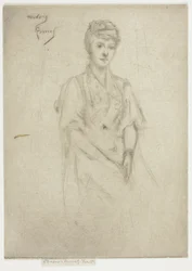 Retrato da Sra. Cyprian Williams em fantasia