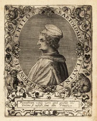 Bartolomeo Sacchi, escritor italiano da Renascença.