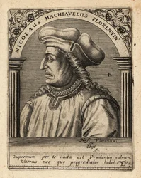 Maquiavel, diplomata italiano.