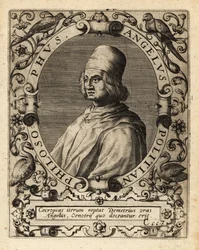 Poliziano, estudioso clássico italiano.