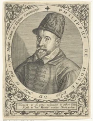 Retrato do compositor Philippe de Monte (1521-1603)