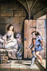 Esmeralda e Quasímodo, c.1831-1835 (ilustração)
