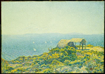 A Ile du Levant, vista de Cap Benat, 1893