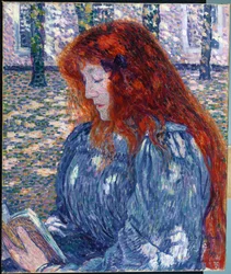 Mulher lendo, 1899