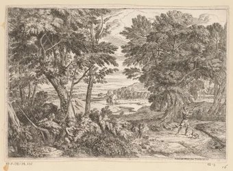 Paisagem Arcadian com Kephalos e Prokris Suite de Paysages (título da série)