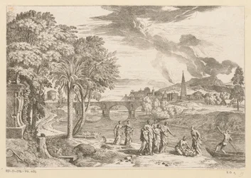 Moisés é encontrado Suite de Paysages (título da série)