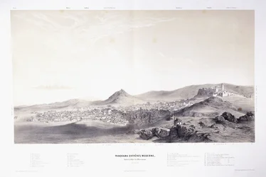 Panorama da Atenas Moderna