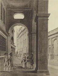 O Banco de Inglaterra da Royal Exchange Arcade