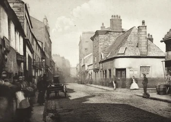Rua principal, Gorbals, vista para norte (n.º 37)