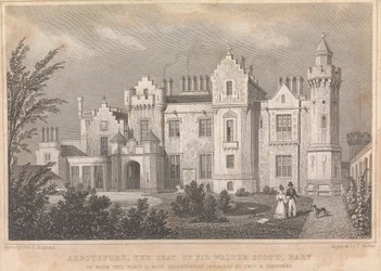 Abbotsford, A Sede de Sir Walter Scott Bart; página - (Volume Um)