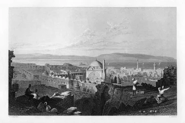 St Jean DAcre, Israel, 1841.