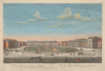Uma Vista da Grosvenor Square, Londres