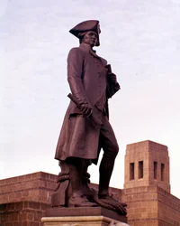 Estátua do Capitão James Cook, 1914
