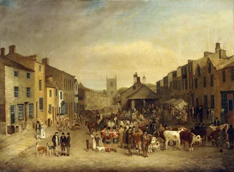 A Feira de Skipton de 1830