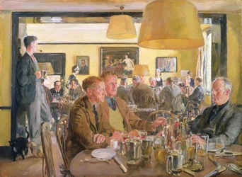 Almoço no Chelsea Arts Club