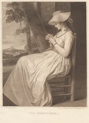 Lady Hamilton como A Sempstress