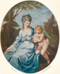 A Meritíssima Marquesa de Townshend, 1792, 1903