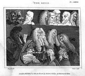 O banco, século XVIII.