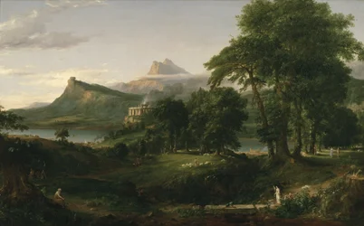 O curso do império: o estado arcádico ou pastoral, c. 1836