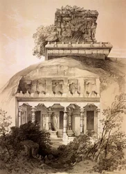 Caverna com Vimana Estrutural, Mahavellipore