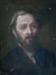 Retrato do escultor Pier Pander (1864-1919)