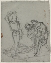 Duelo após a bola mascarada reto, c. 1857