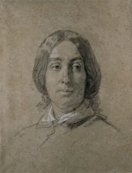 Retrato de George Sand.
