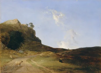 Paisagem de charneca, 1840