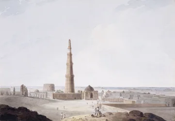 O Qutb Minar, Delhi, c. 1789