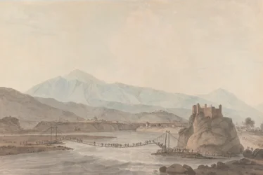 A Ponte de Corda em Srinaga