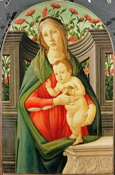 Paisagem italiana com pinheiros