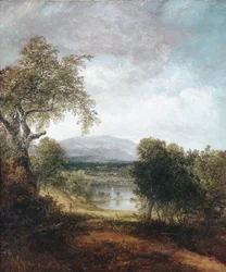 Um vislumbre de rio
