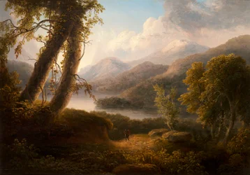 Paisagem (óleo sobre tela)