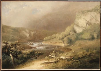 Rapids do rio, 1825