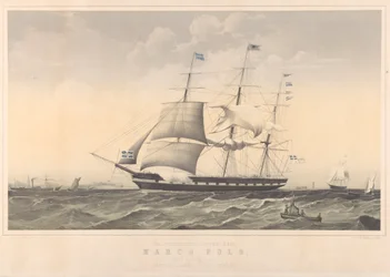 O célebre Clipper Ship Marco Polo