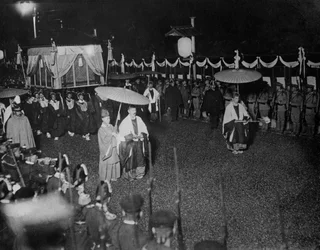 Funeral do Mikado, setembro de 1912