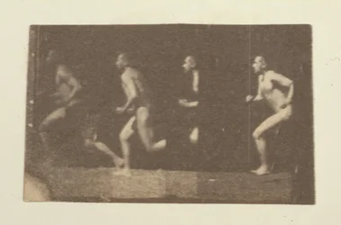 Marey Wheel Fotografias de Thomas Eakins, 1884.