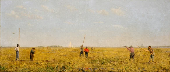 Empurrando para trilho, 1874.