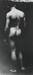 Nu em pé Samuel Murray, c. 1890-1892.