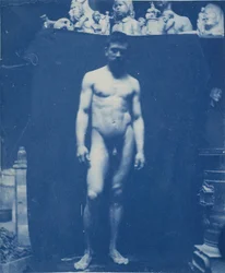 Nu em pé Samuel Murray, c. 1890-1892.